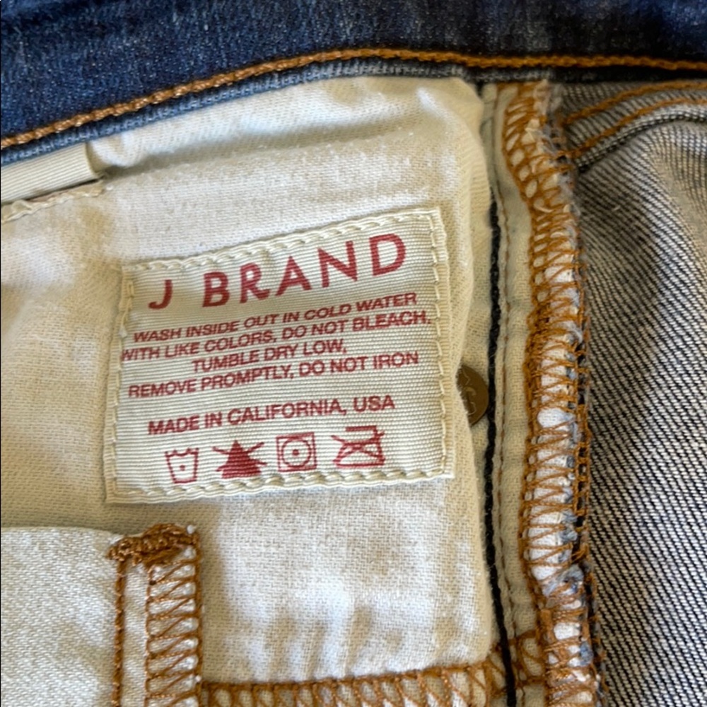 Pre-owned deep blue skinny J Brand jeans - Picture 2 of 4
